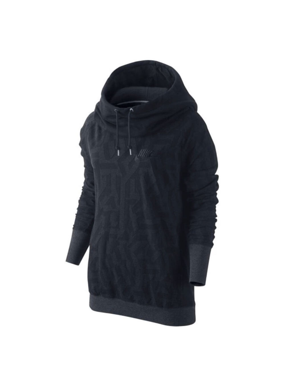 Nike Unisex Black Hooded Sweater